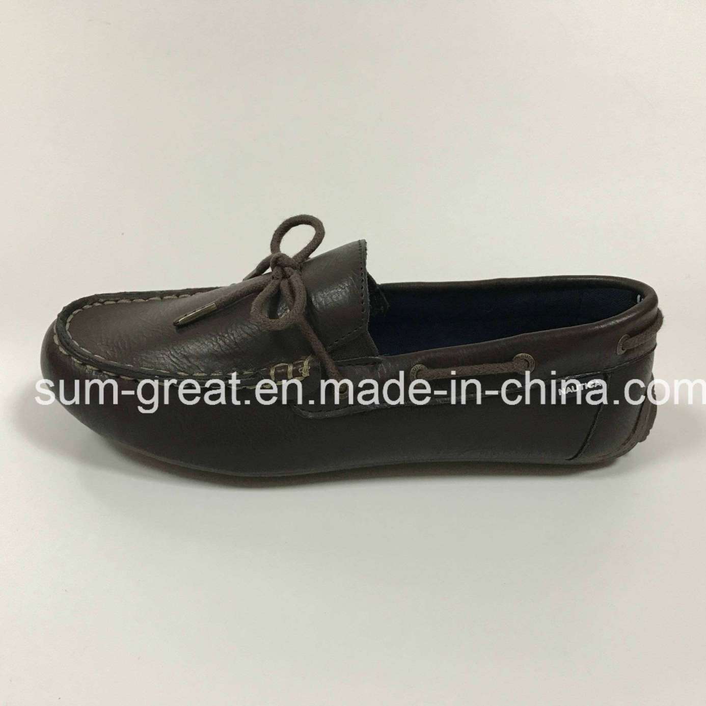 New Casual Flat Heel PU Children Boat Shoes